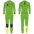 Seaskin 5 / 4mm Neoprene Custom Chest Zip Wetsuit Mens