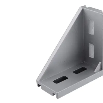 Large Die Cast Aluminum Wrought Aluminum 45x90 Angle Bracket