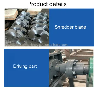 Large-scale Double Shaft Truck Tire Shredder