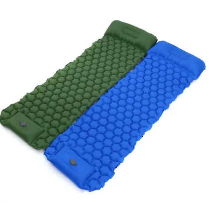 Ultralight Self-Inflating Delta Hiking Air Mattress for Lightweight Backpacking