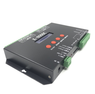 K8000C DMX Controller with 8192 Pixels and SPI Signal Control via SD Card