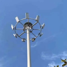 High Mast Sport Stadium Light Lamp Pole