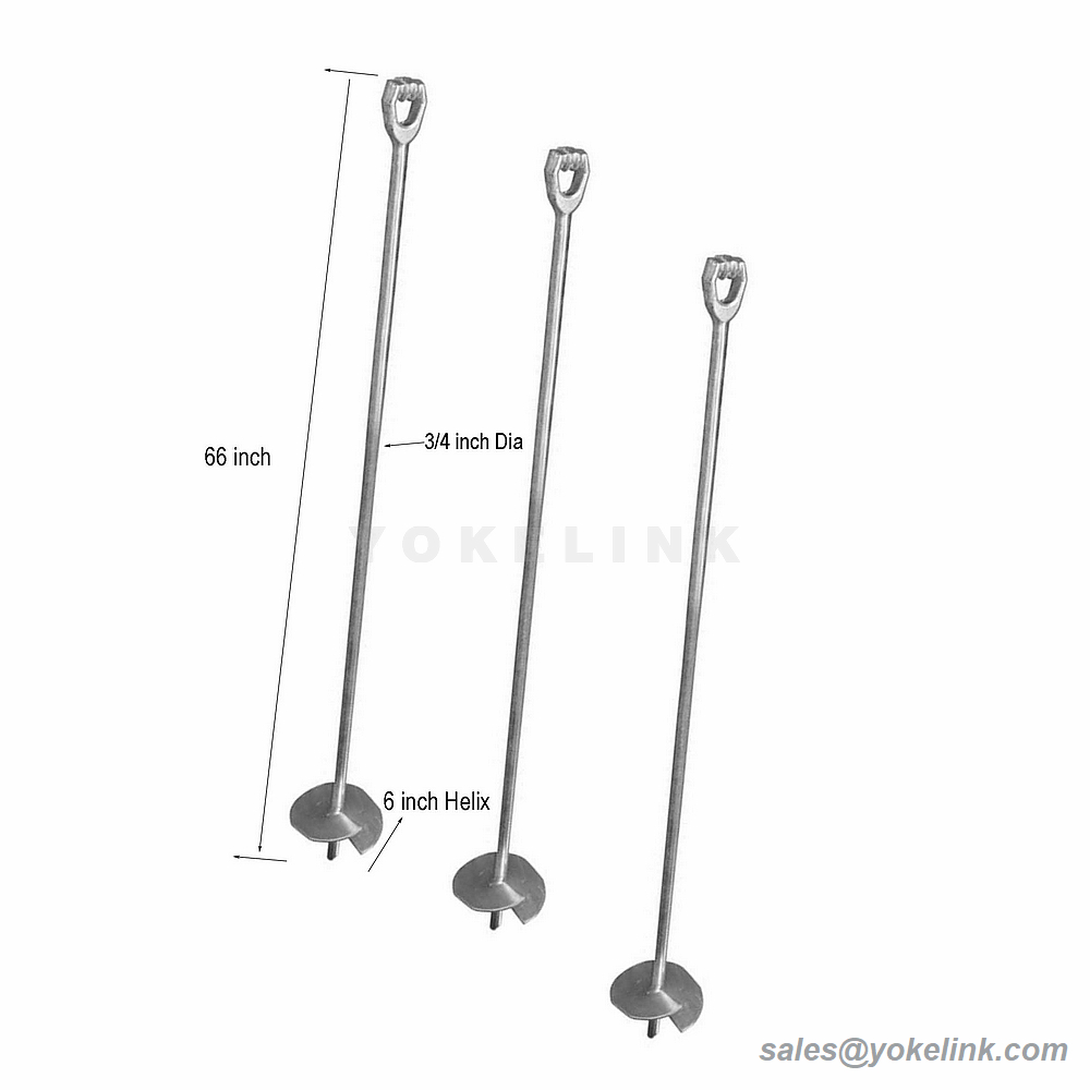 3/4 "x66" Tripleye No-Wrench Anchor Rod