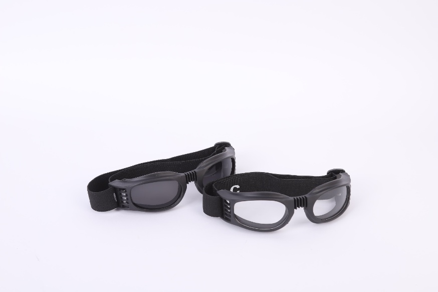 Foldable Frame Elastic Band Strap Goggles Glasses