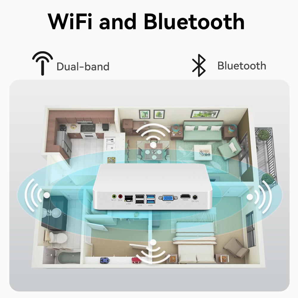 x26UL J1900 Mini PC With COM