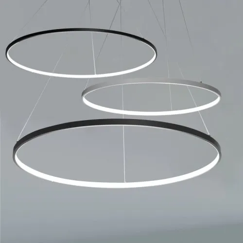 Hlinear L4025-C-I-D1120 Inner Circle Linear Light Series Slim Round Ceiling Light Decorative Lamp LED for Bedroom Living Room