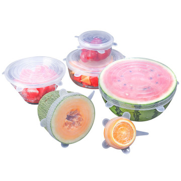 Silicone Stretch Lids - Reusable Pet Food Covers for Bowls and Cans