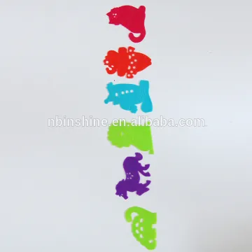 PP Plastic Drawing Stencil For Children DIY Painting , Animal Stencils , PP Drawing Stencils