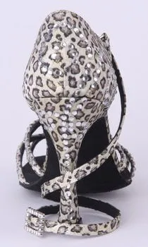 Brand popular Rhinestones Women's Latin dance shoes Ballroom Salsa Samba dancing shoes