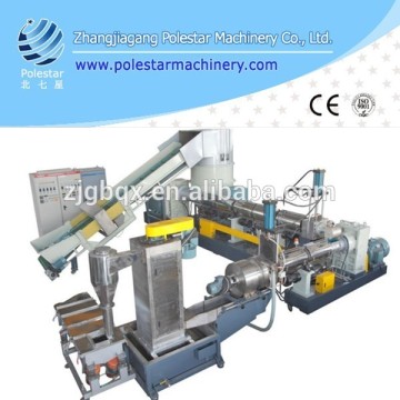 waste plastic pelletizer machine with CE