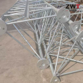 Torre estaiada modular para maior estabilidade