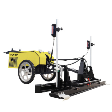 Two-Wheel Laser Screed Vibratory Concrete Leveler Machine Machinery