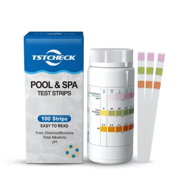 3way pool test strips chlorine