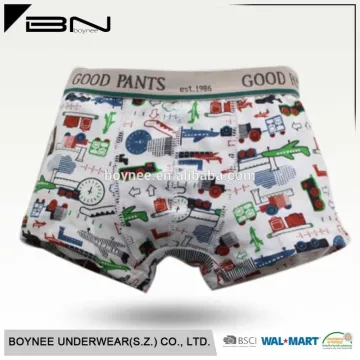 2016 Boy Underwear Cute Printed Kids Panties Children Underwears