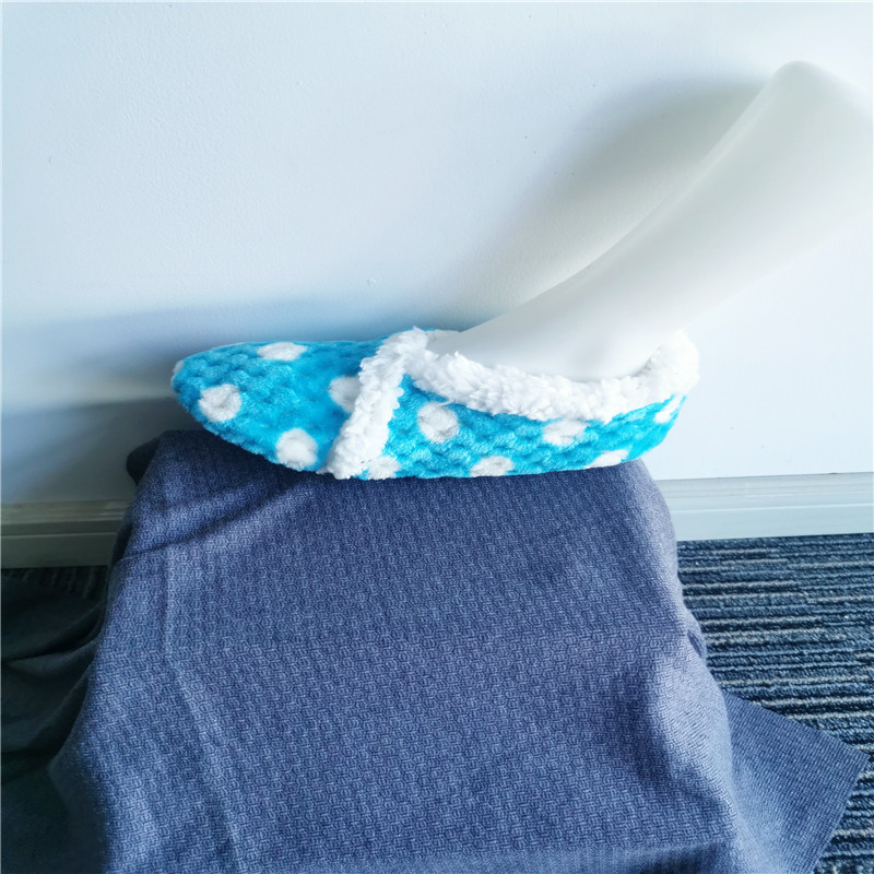Flannel Soft Soled Slippers Socks