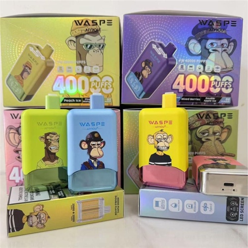 WASPE 40k Twins Flavor Rechargeable Cheap Disposable Vapes