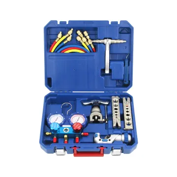 Portable Air Conditioning Repair Kit: Flaring Tool & Complete Set for HVAC System Maintenance
