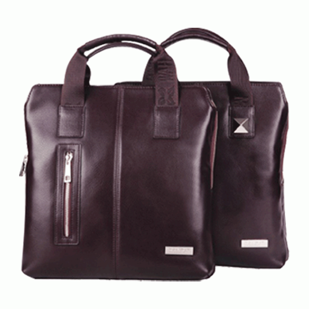 Men's atmosphere real leather bag