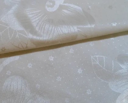 Tricot Textile Bedding Set Fabric