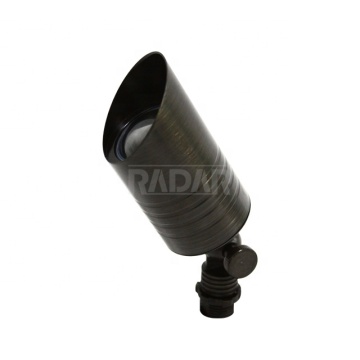 12V Low Voltage AC/DC Cast Brass RADAR Street Light for Landscape Lighting