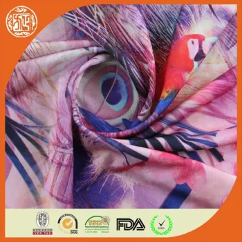 China digital print swimwear fabric wholesale