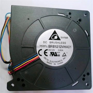 2025 Kühlung Neues Delta BFB1212VHA01 12V 0,60A 12 cm 4-Draht-Turbo-Gebläse