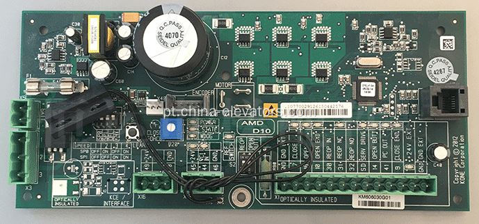 Placa Operadora de Porta KM606030G01 para Elevadores KONE