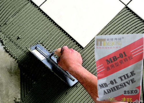 Heat Resistant Tile Adhesive Tile Gum Waterproof For Outdoor