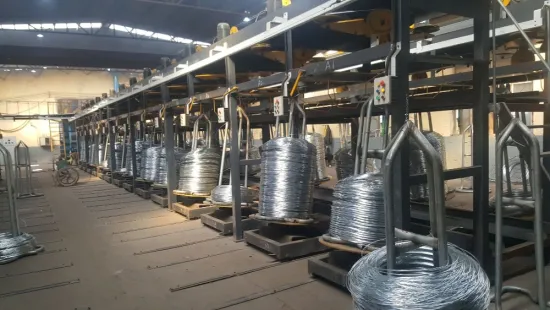 4mm galvanized mild steel wire / carbon steel wire / galfan wire