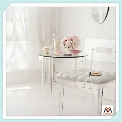 classical acrylic furniture,clear acrylic table&chair