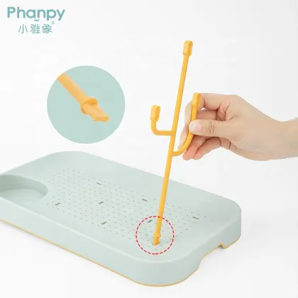 Milk Bottle Nipple Brush Milk Bottle Drying Rack