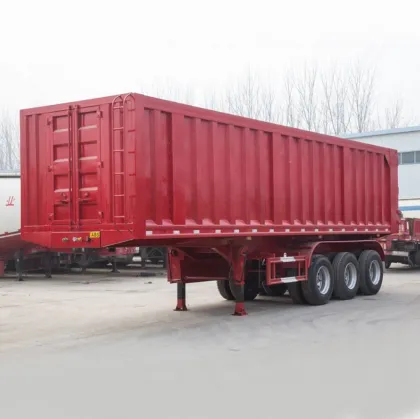 3 Axles Dry Van Box Semi Trailer