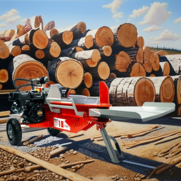 Máquina de corte de madera de procesamiento de leña de alta calidad de madera de madera