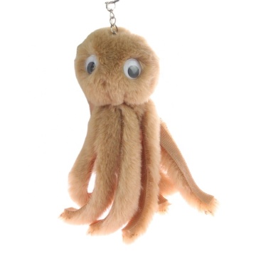 Cute Octopus Plush Keychain - Trendy Cartoon Gift