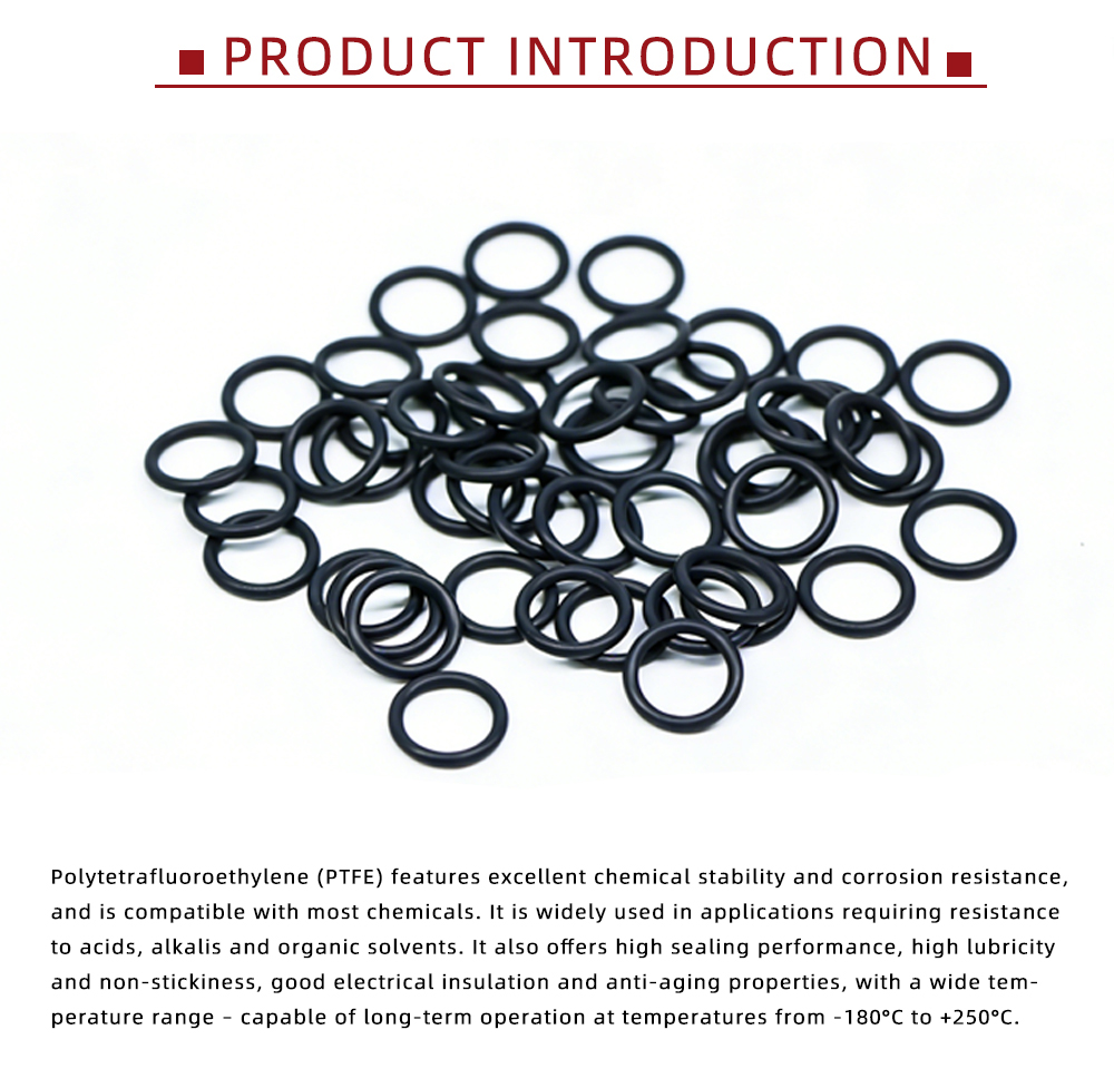 Low Friction PTFE Coated O-Ring X