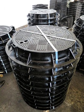 JIS Ductile cast iron ISO9001 manhole cover