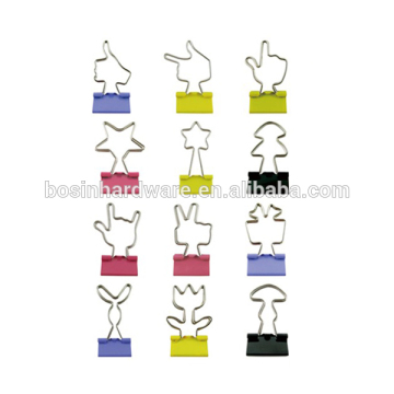Fashion High Quality Metal Fancy Binder Clips