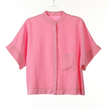 Tencel Garment Dye Short Sleeve Shirts