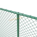PVC الإعصار chainlink شبكة سياج لملعب التنس
