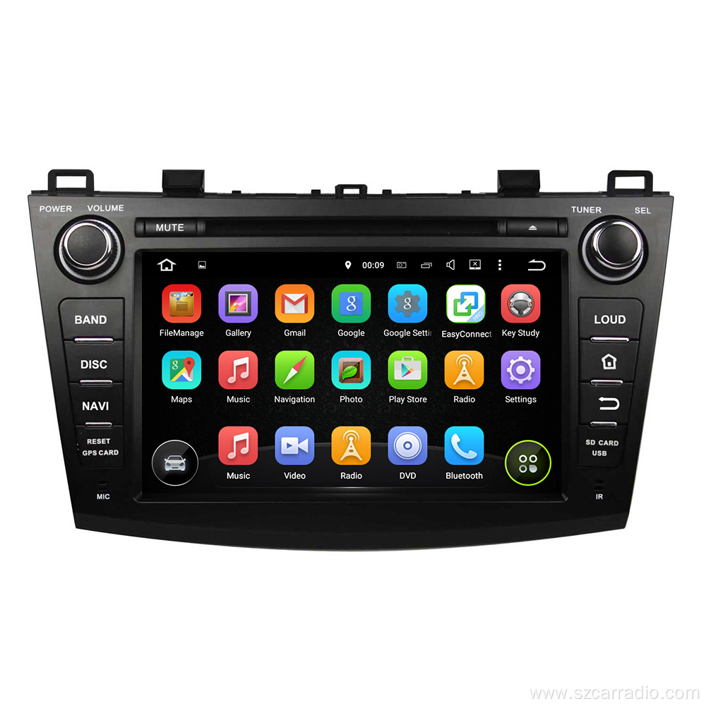 android 6.0 car DVD for MAZDA 3 2009-2012