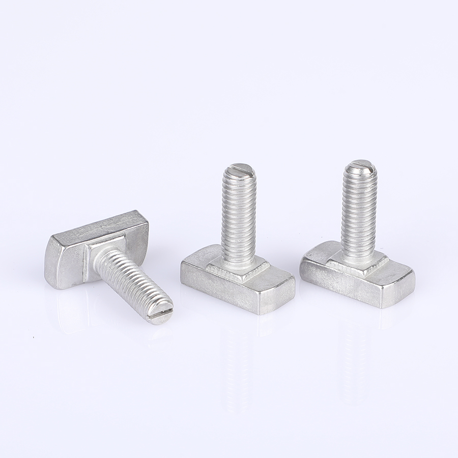 stainless steel T-bolt with square neck