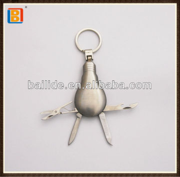 2017 Hot Best Selling Stainless Steel Folding Mini Practical Knife With Keychain