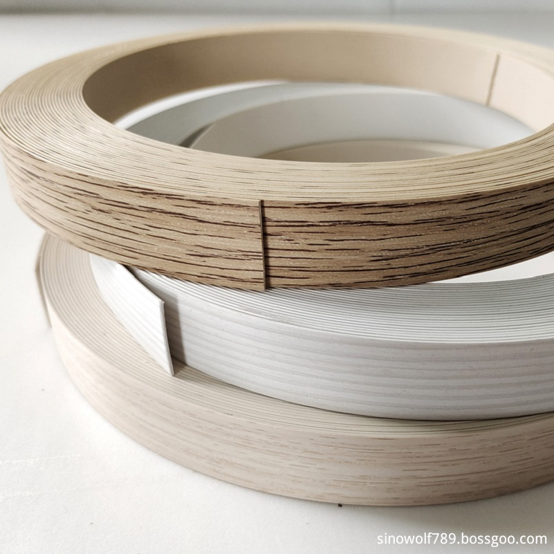 Pvc Woodgrain Color Edge Banding