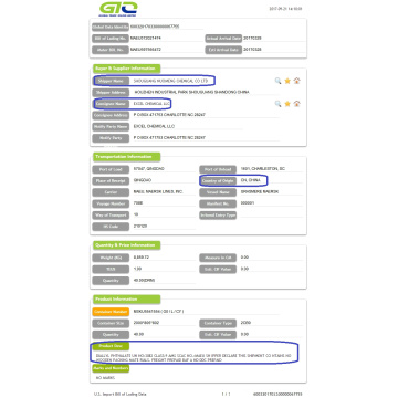 Diallyl phthalate USA data impor