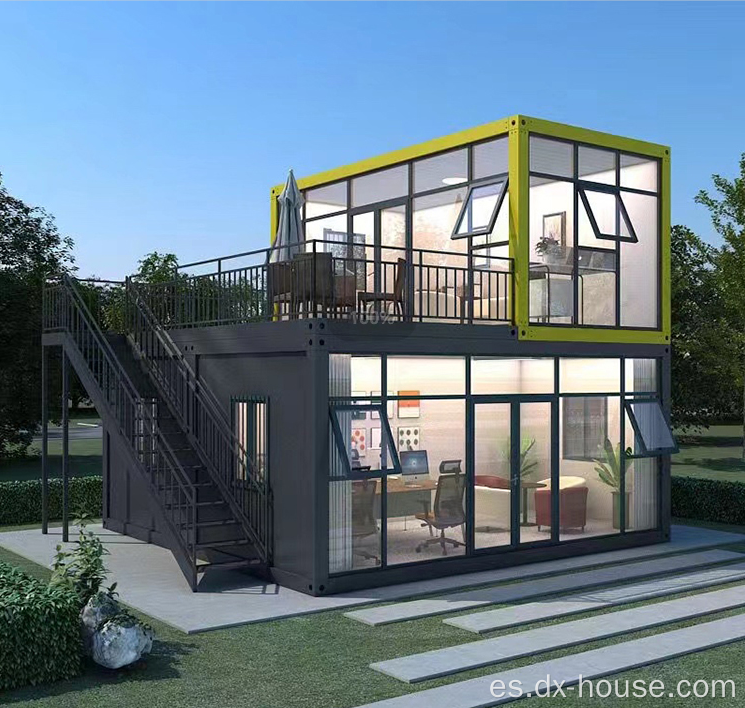 Múltiples habitaciones personalizadas y casas modulares de 2 pisos