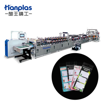 HP-2TZP Hanplas Laminated Materials Pouch Header Bag Making Machinery