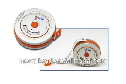Metallic BMI Taple Measure/ Tape Ruler
