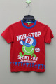 BOY'S 100% COTTON T-SHIRT WITH Cartoon  PRINT