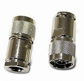 N Plug Clamp Coaxial Connectors, RoHS Compliant