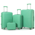 Unisex Lightweight Luggage Set with Spinner Wheels and Zipper Closure in Multiple Colors - Perfect for Men and Women